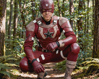 Fantasia de Cosplay do Guardião Vermelho, Armadura dos Thunderbolts, Tamanho Personalizado