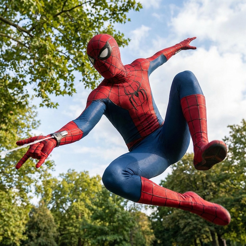 Spider-Man 4 Brand New Day-cosplay, bodysuitmasker Web Shooter Props afbeelding 3