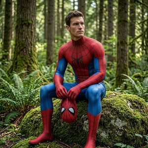 Spider-Man Brand New Day Cosplay Bodysuit with Mask, Movie Inspired Superhero Costume image 3