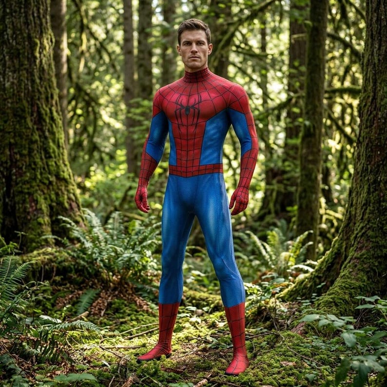 Spider-Man Brand New Day Cosplay Bodysuit with Mask, Movie Inspired Superhero Costume image 4
