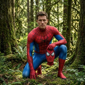 Spider-Man Brand New Day Cosplay Bodysuit with Mask, Movie Inspired Superhero Costume image 1