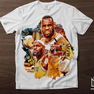 Lebron James Fan T shirt Design Digital Download Only Format PNG