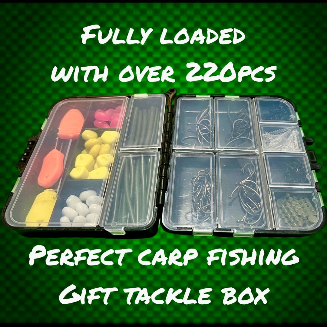 Carp Fishing Gift Box. Carp Fishing Tackle Gift Set. Fishing Gift