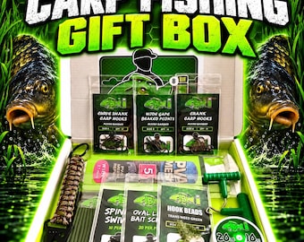 Carp Fishing Gift Box – Terminal Tackle and Rig Making Set for Anglers