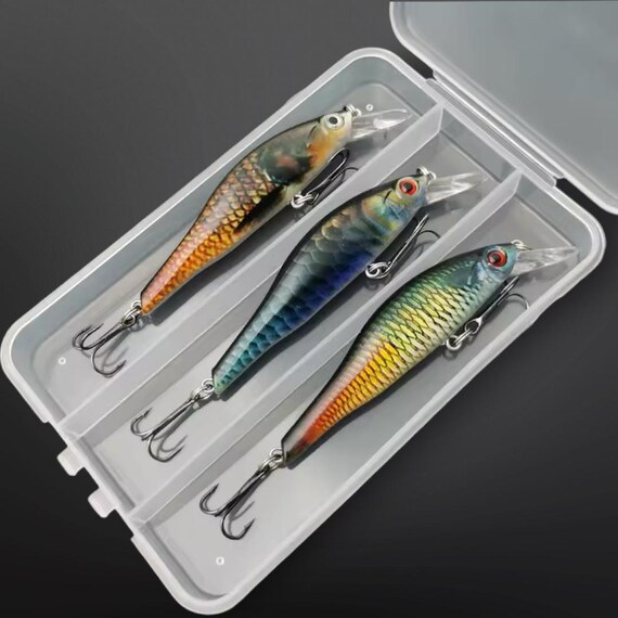 Realistic Minnow Fishing Lure Set: 13g Sinking Artificial Bait