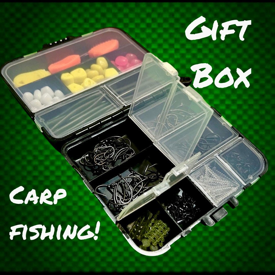 Carp Fishing Gift Set. Carp Fishing Tackle Gift Box. Fishing Gift