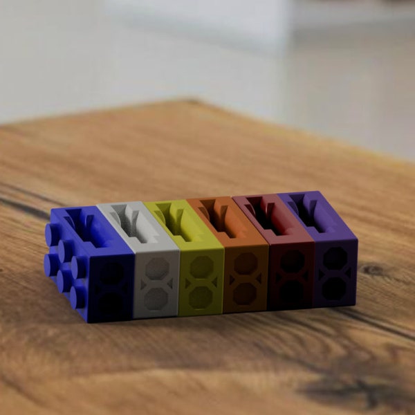 USB SD holder modular terminal blocks - STL file - 3D printing for office