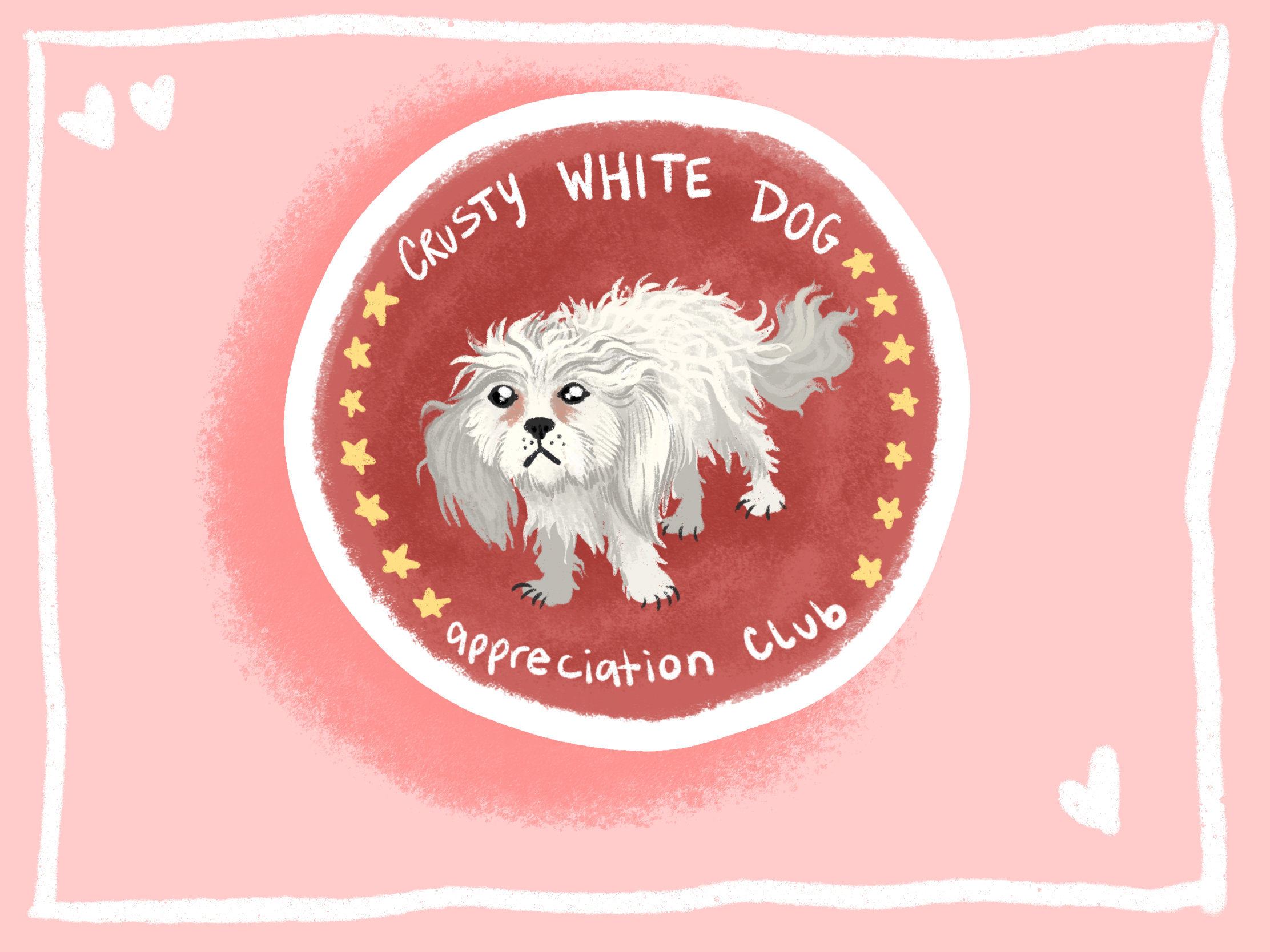 Crusty White Dog Appreciation Club