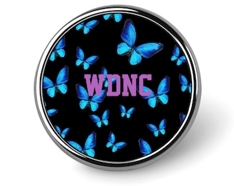 Personalized Round Badges for Gifts & Apparel #WDNC