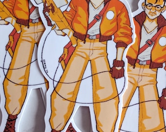 Kim Akira Disco Elysium sticker
