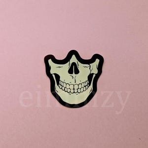 Higgs Mask Death Stranding vinyl sticker