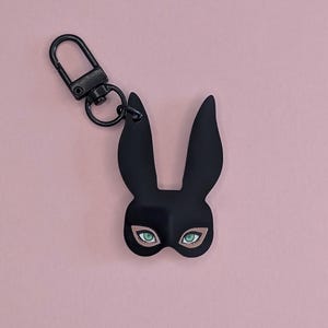 Bunny Mask acrylic keychain