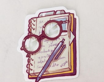 Lieutenant's Notebook Disco Elysium sticker