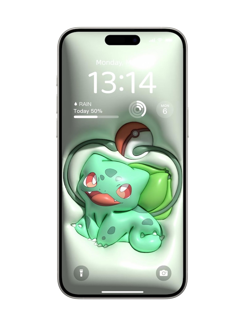3 Pokémon Wallpapers – Bulbasaur, Psyduck, Clefairy | 3D Inflate Effect ...