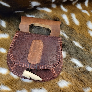 Medieval/Fantasy Costume Leather Belt Pouch