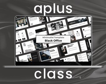 BUSINESS PowerPoint TEMPLATE | Minimalist INFOGRAPHICS | Professional Slides | Aesthetic Style | Office Design | University Project | Sales