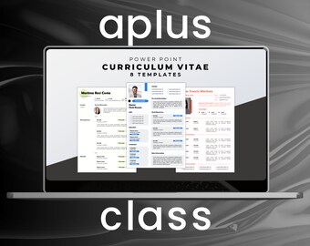 CV Template | PROFESSIONAL RESUME in PowerPoint | Find Job | Personal Development | 8 Minimalist Templates | Portfolio | Curriculum Vitae