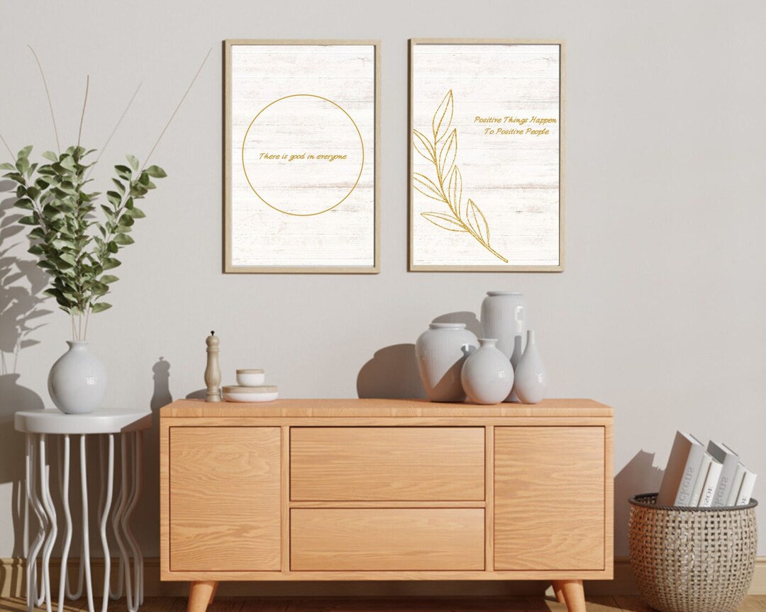 View of Minimalist Home-office Wall Art, Business Workplace Decor, Printable ...