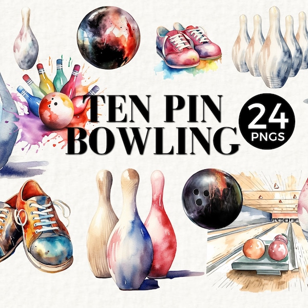 Bowling Ball PNG Clipart, Girl Bowling Invitation, Boys Bowling Party, Ten Pin Skittles, Commercial Use, Birthday Shirt, Sublimation, 024SS