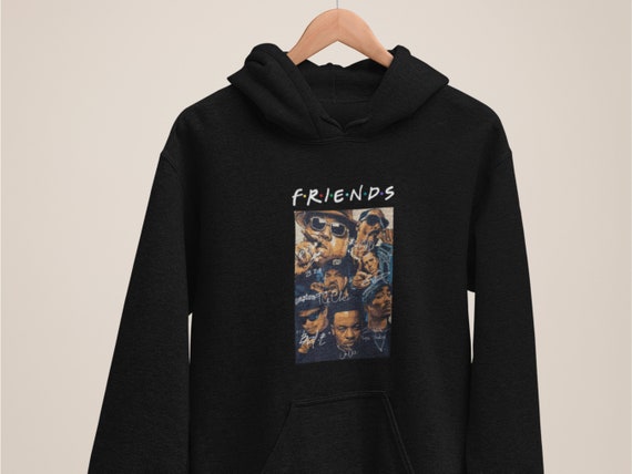 F R I E N D S Hoodie Hip Hop Legends Pioneers Autographed With