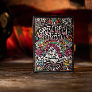 Naipes de Grateful Dead. Naipes de Rock. ¡The Greatful Dead!