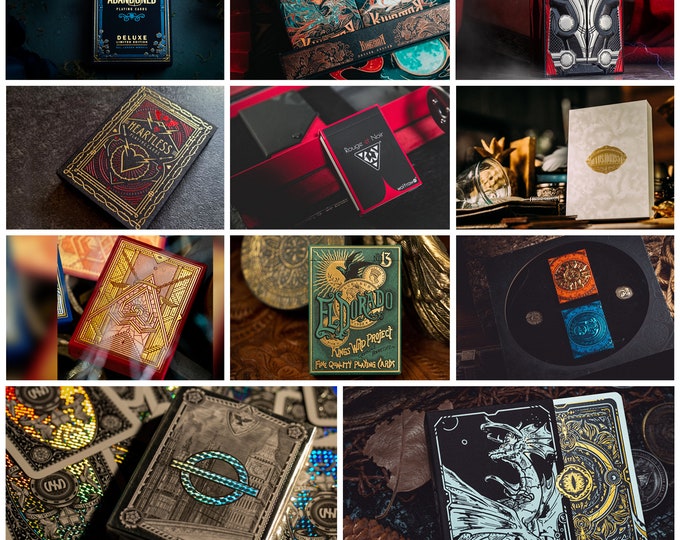 Small  Mystery Box of Luxury Playing Cards.  The Very Best Playing Cards!