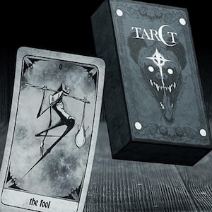Shawn Coss Tarot Deck. Creatures and Hyenas Luxury Tarot Cards. Luxury Tarot Cards.