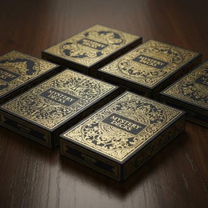 Luxury Mystery Playing Cards Box: Rare Editions
