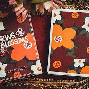 Carte da gioco Spring Luxury. Carte da gioco Spring Blossoms.
