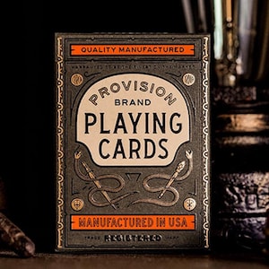 Provision Playing Cards. Philadelphia Provision Playing Cards.