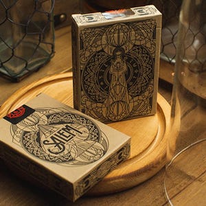 Salem Playing Cards. The Salem Witch Trials Playing Cards. Witch Trials.