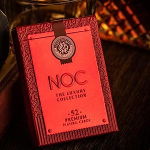 Luxus Spielkarten. NOC Die Luxus-Sammlungs-Market-Spielkarten
