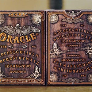 Karty do gry Oracle. Luksusowe karty do gry Oracle Spiritualism.
