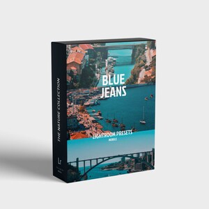 Preset for Lightroom Mobile - Blue Jeans
