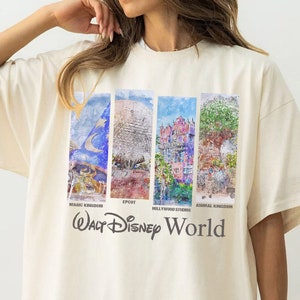 Retro Walt Disney World Shirt, Vintage Disneyworld Shirt, Mickey And Friends, Magic Kingdom Shirt, Disney Trip Shirts, Disney Family Shirts