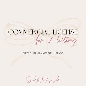 Commercial use license for a single clip art set | no credit required, under 500 uses