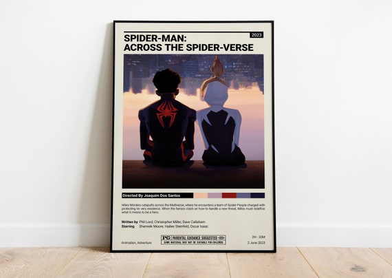 Spider-Man: Across the Spider-Verse Movie Poster Glossy Print Film