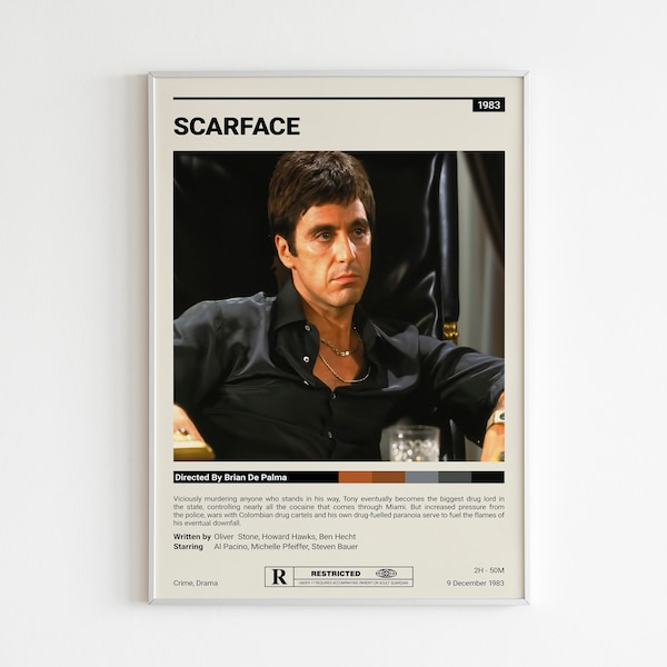 Scarface Poster - Etsy