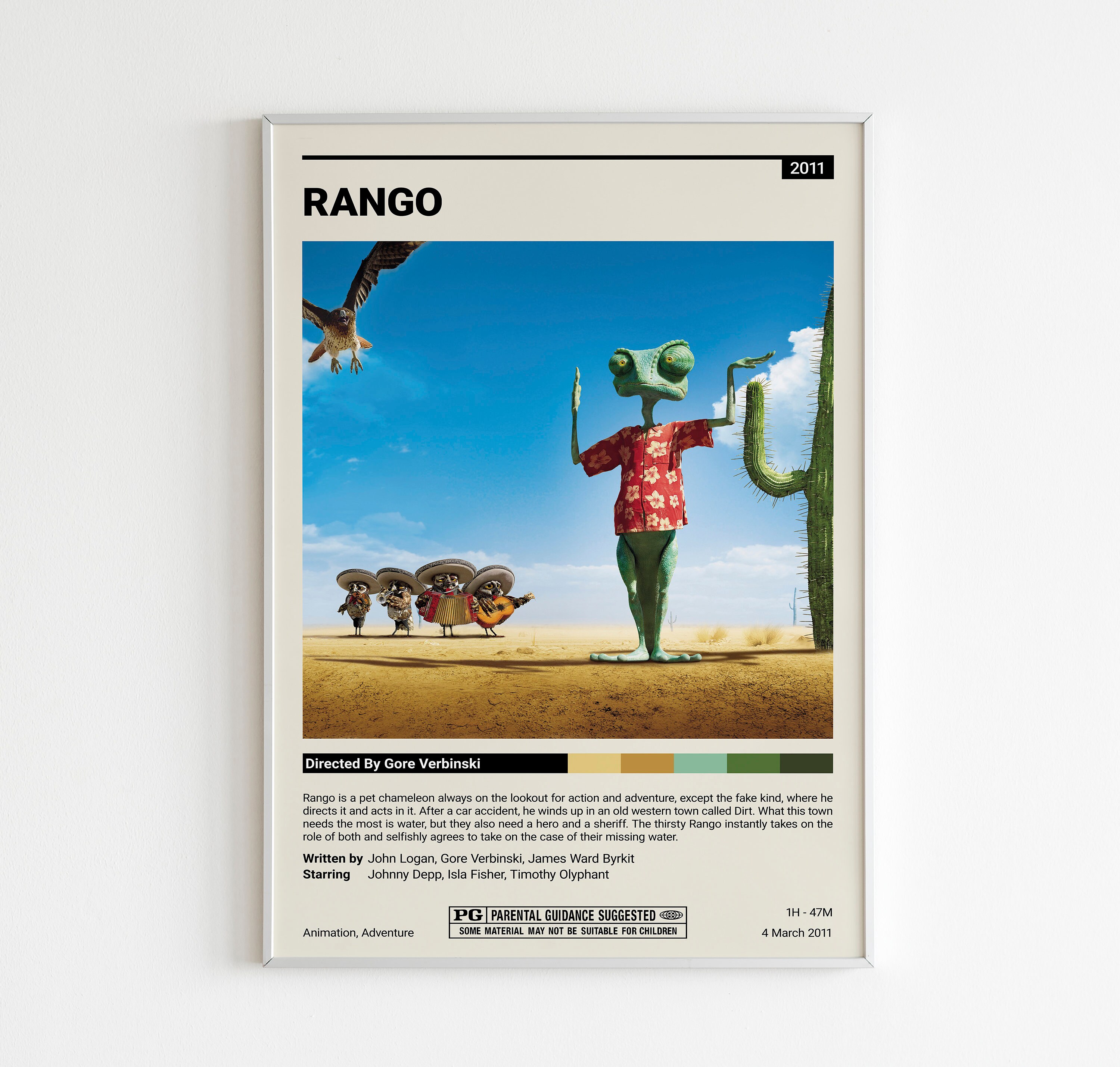 Rango Poster Rango Poster