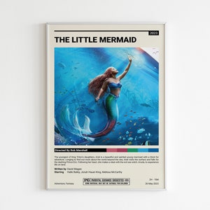 Poster of THE LITTLE MERMAID, 2023, directed by ROB MARSHALL. Copyright  WALT DISNEY PICTURES. - Album alb9710816