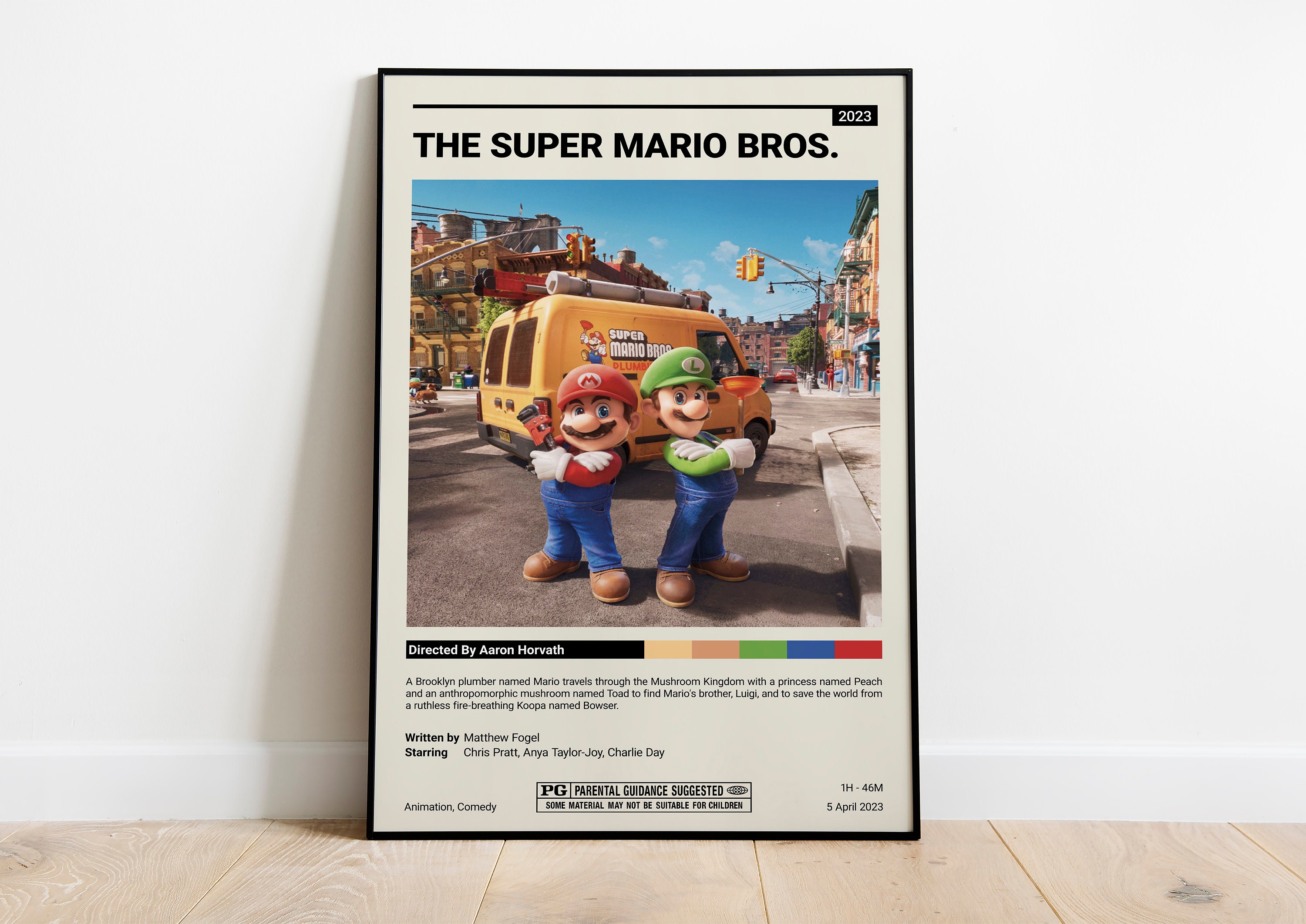 The Super Mario Bros. Movie Poster Super Mario Movie Poster sold by