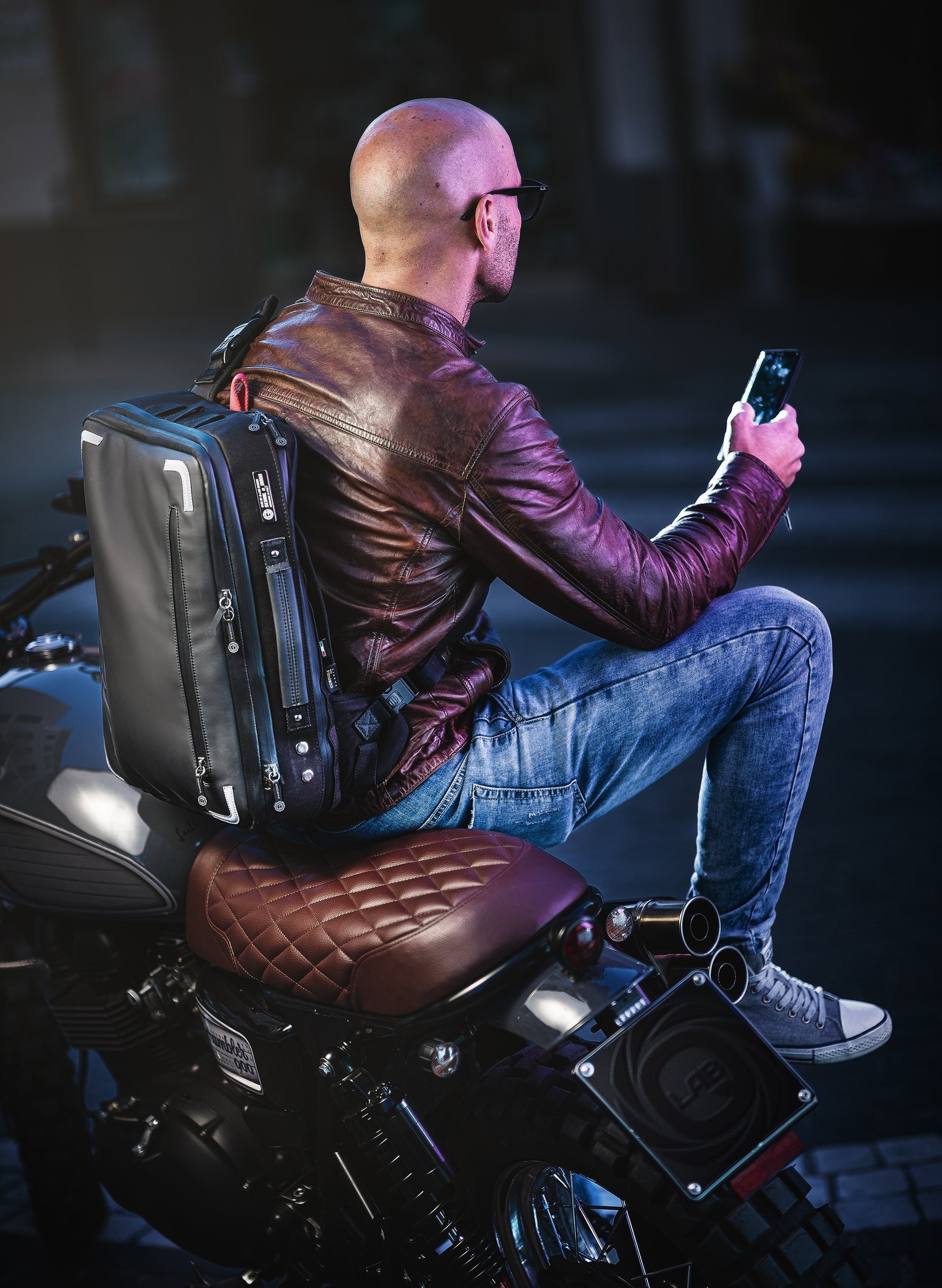 Motorcycle riding clearance backpack