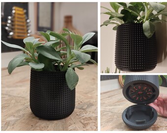 3D Printed Wall Vase - Italian Design, Modern Style - Choose from a Wide Range of Colors