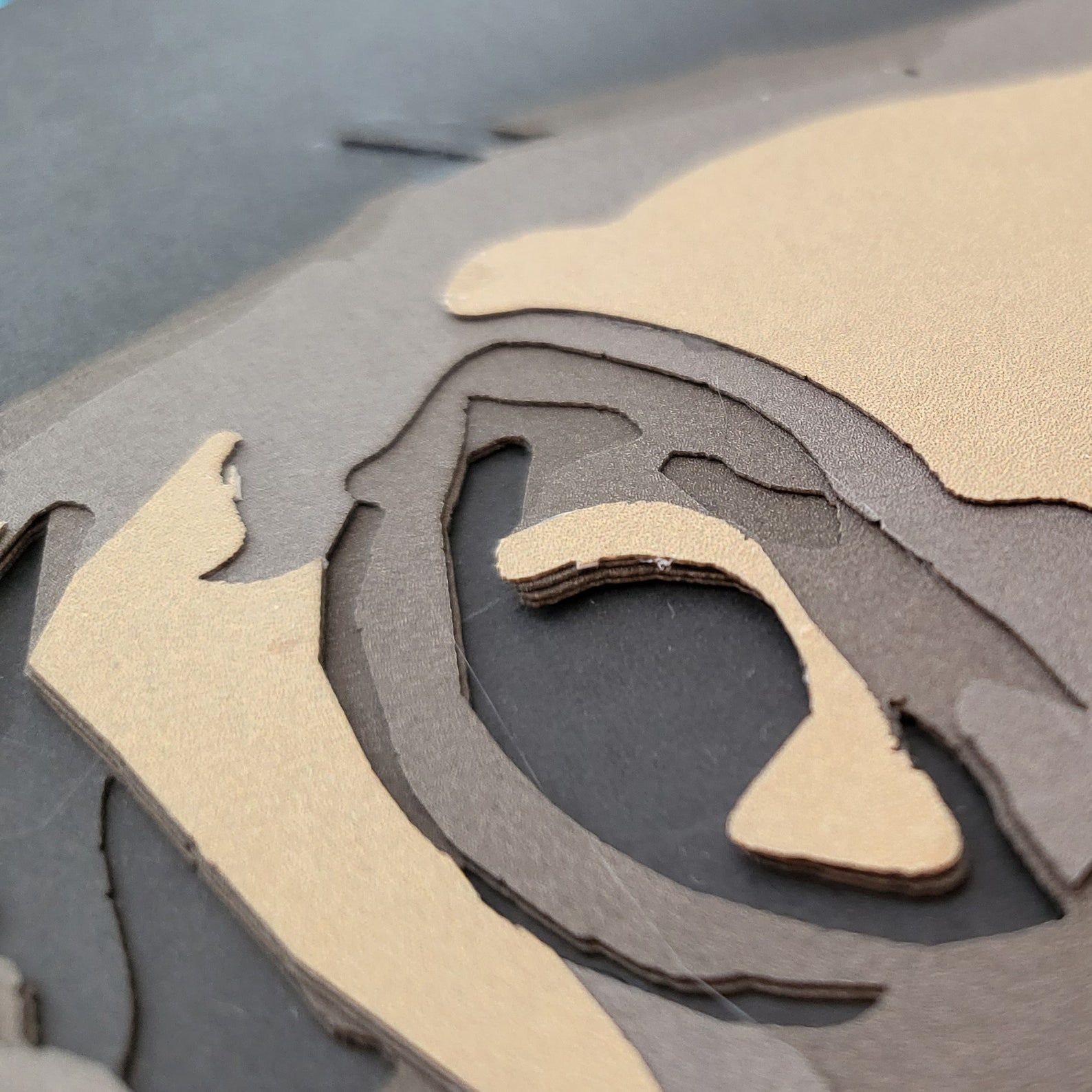 Custom Portrait From Cut Out Art 3D Style Modern Photo of Couples Bride ...