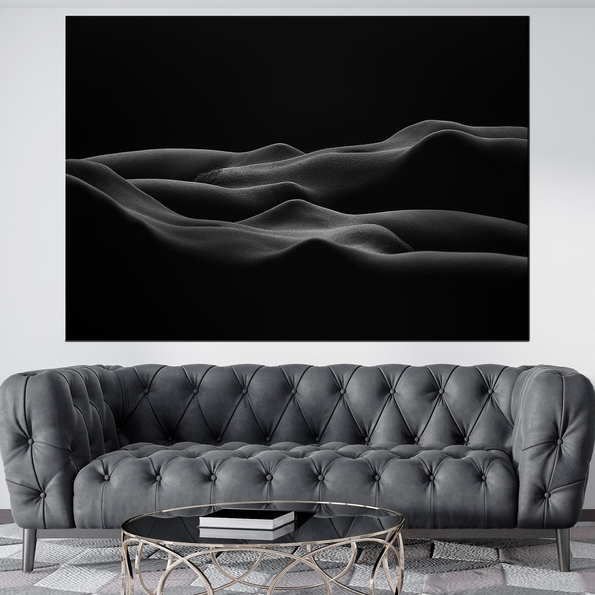 Sensual Wall Art Nude Wall Art Naked Women Body Canvas - Etsy UK