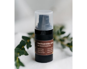 Pure sea buckthorn oil, Cold pressed sea buckthorn oil, Premium sea buckthorn peel and seed oil, No added other oils