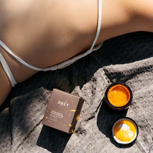 Aloë vera-gel met duindoornolie, natuurlijke vochtinbrengende crème voor gezicht en lichaam, na zon en wind, gezondheids- en welzijnscadeau