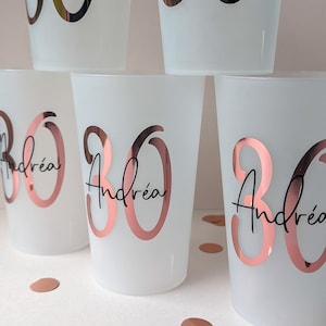 personalized cup 18th birthday personalized glass wedding guest gift personalized birthday decoration reusable cup