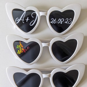 lunettes coeur photo mariage tiktok