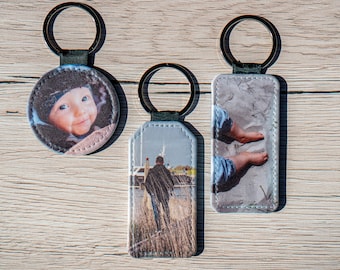 Personalized photo keychain, baby photo gift, picture keychain, personalized photo gift